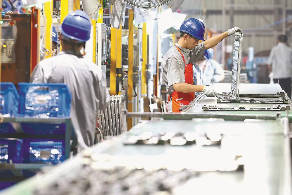 福州市長樂區多家企業搶生產、趕訂單